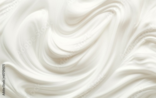 White cream background. AI, Generative AI