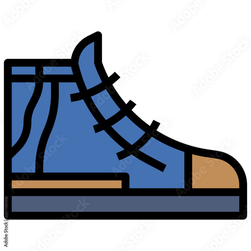 footwear line icon,linear,outline,graphic,illustration