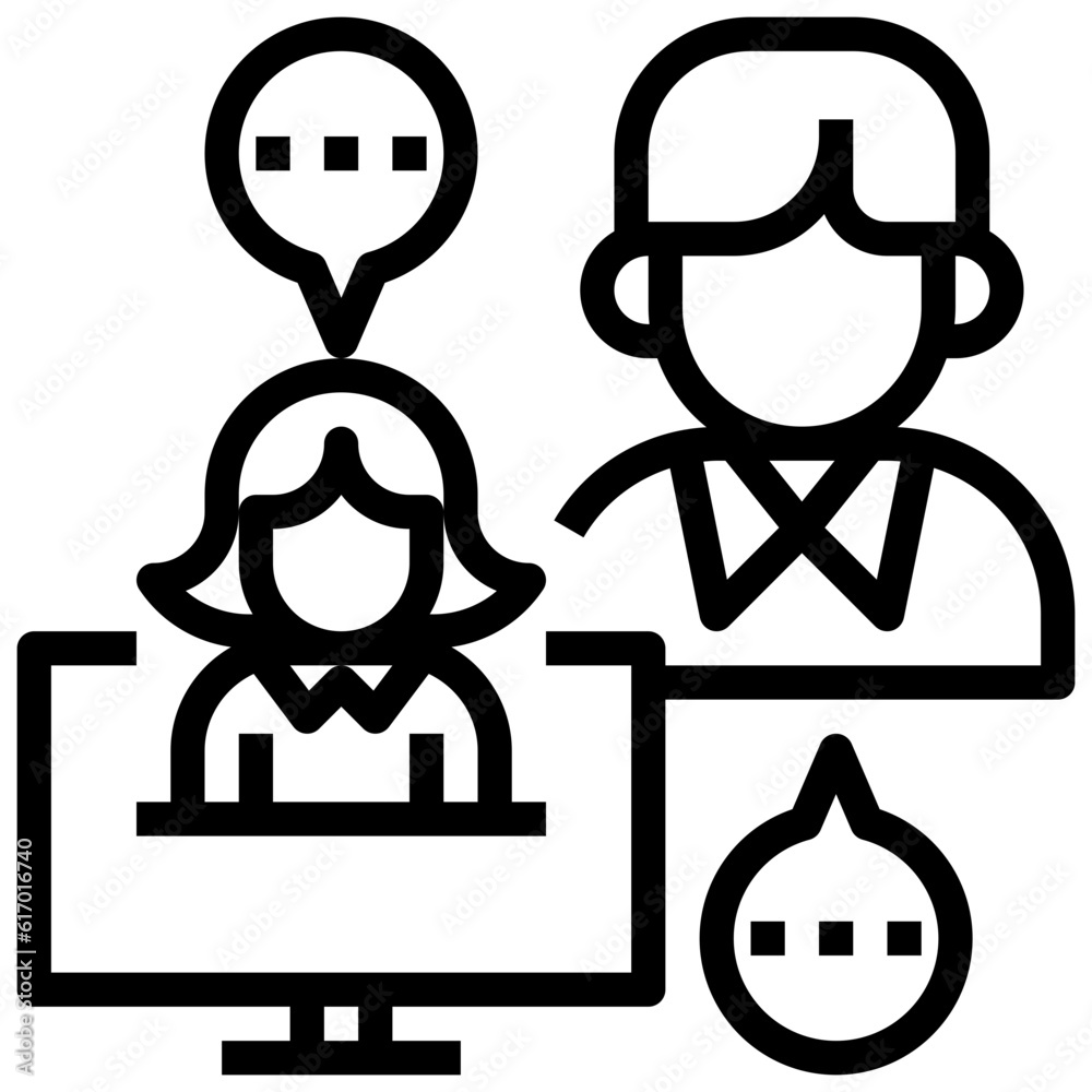 CONSULTING line icon,linear,outline,graphic,illustration CONSULTING line icon,linear,outline,graphic,illustration