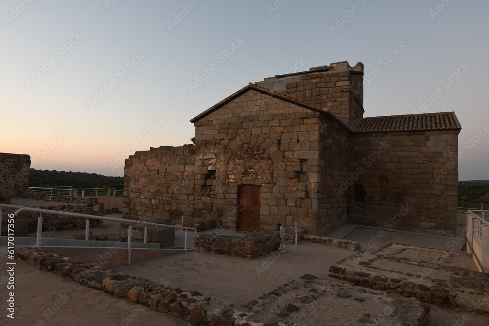Iglesia Santa María de Melque, complejo monástico visigodo, siglos VII y VIII. San Martín de Montalbán, Toledo