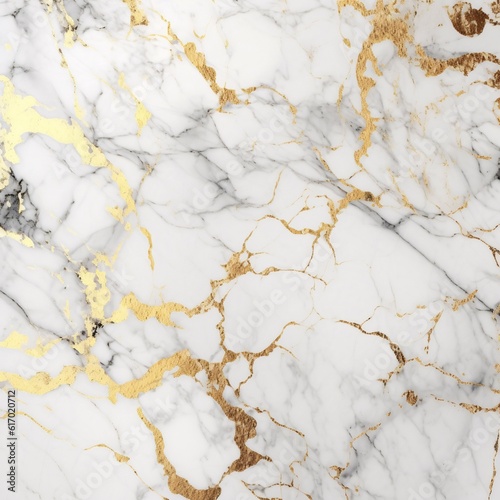 Luxury Marble Digital Art - White Marble with Gold, Background 4K Quality, JPEG	