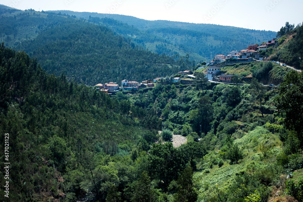 A village in the mountains of the north of Portugal