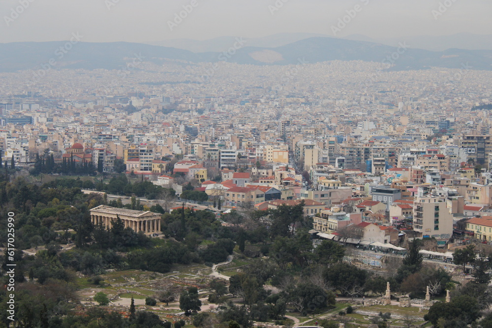 Veduta panoramica di Atene