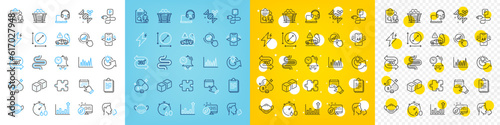 Vector icons set of Timer, Inspect and Event click line icons pack for web with Biotin vitamin, Medical mask, Efficacy outline icon. Time management, Exhaust, Web system pictogram. Vector