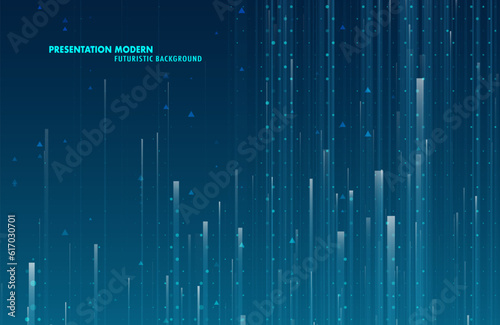 Lines composed of glowing backgrounds.