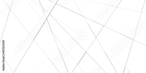 Abstract background is white with an old surface and white 3d lines and technology modern background design . Geometric background with squares in bright light with soft shadows as pattern. Template 