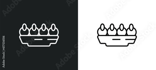 sandesh line icon in white and black colors. sandesh flat vector icon from sandesh collection for web, mobile apps and ui.