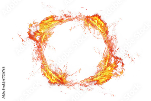 Circle of Fire, Ring of Flames, a fiery circle