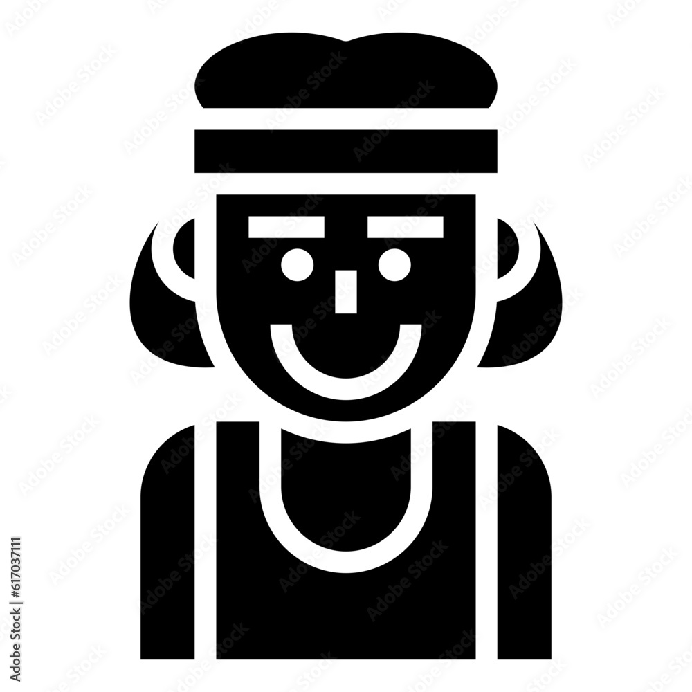 femaile athlete line icon,linear,outline,graphic,illustration femaile athlete line icon,linear,outline,graphic,illustration