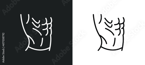 press line icon in white and black colors. press flat vector icon from press collection for web  mobile apps and ui.