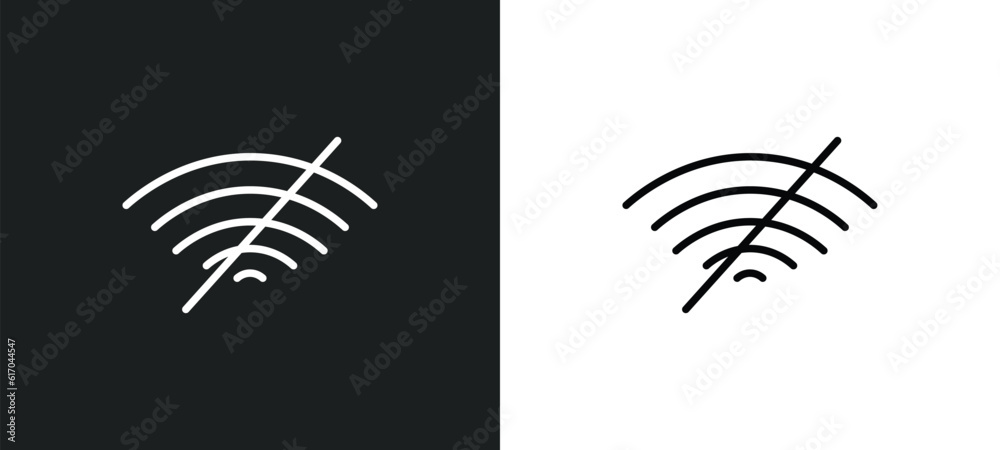 no line icon in white and black colors. no flat vector icon from no collection for web, mobile apps and ui. no line icon in white and black colors. no flat vector icon from no collection for web, mobile apps and ui.