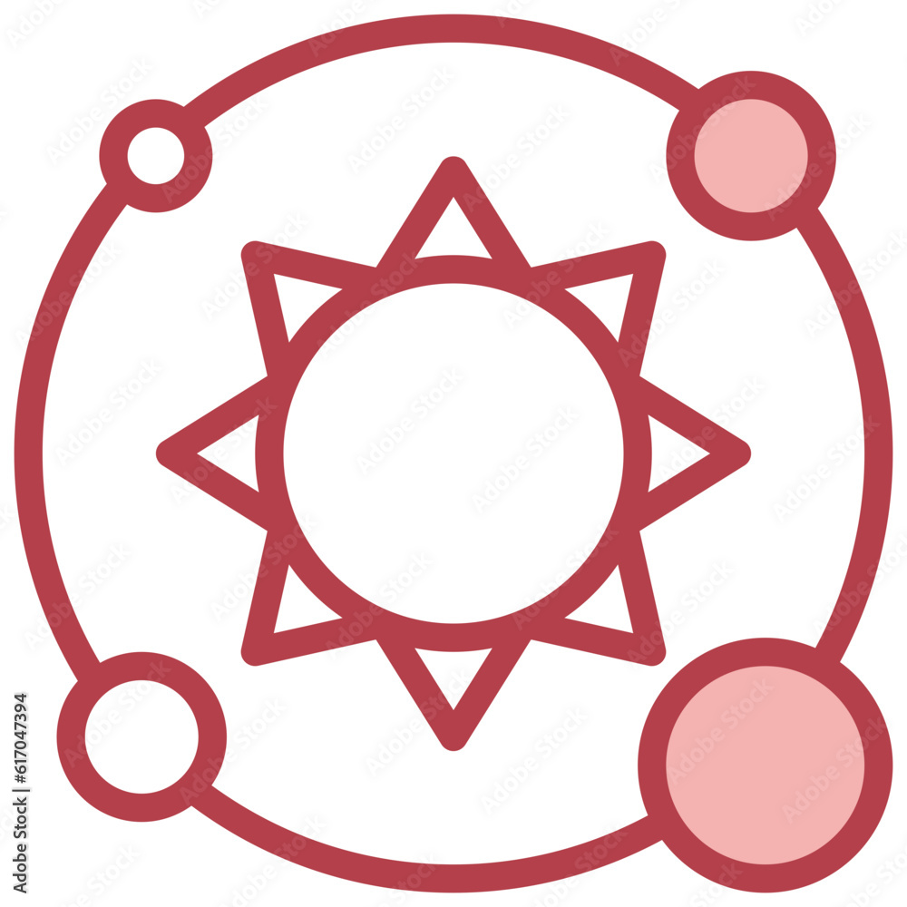 SOLAR SYSTEM line icon,linear,outline,graphic,illustration SOLAR SYSTEM line icon,linear,outline,graphic,illustration