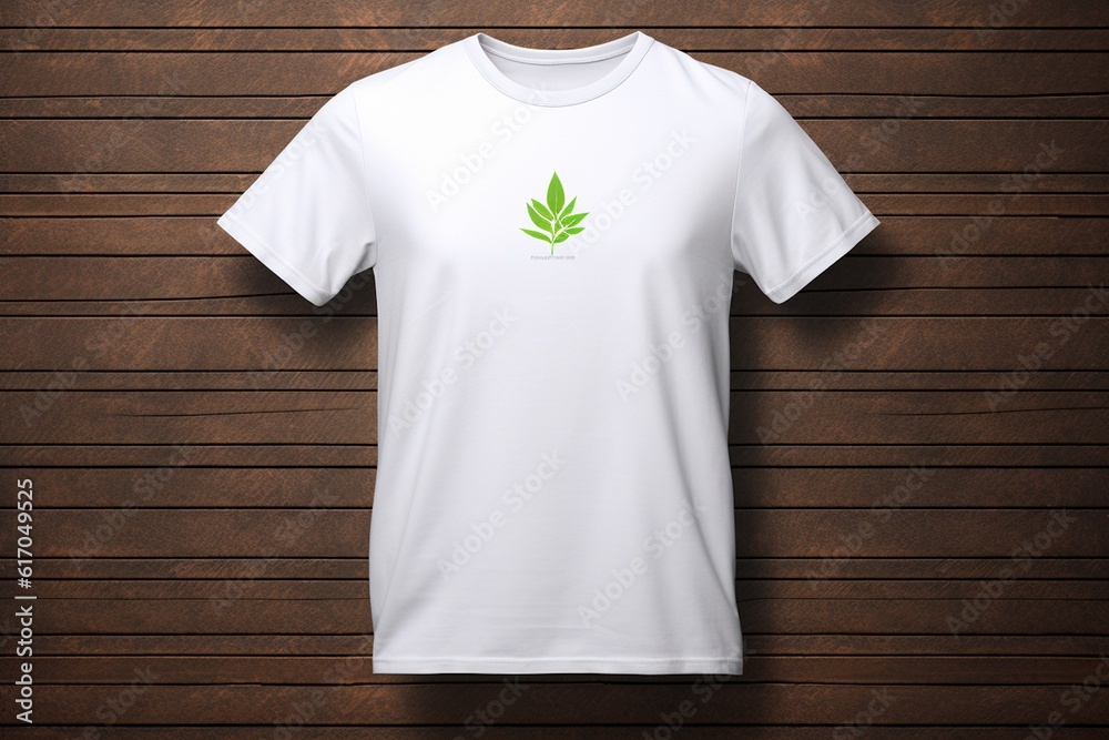 Realistic TShirt Mockup for Branding and Apparel Showcase Created with Generative AI Realistic TShirt Mockup for Branding and Apparel Showcase Created with Generative AI