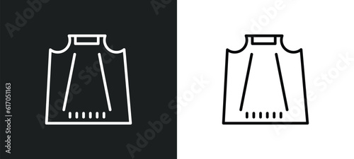 car bonnet line icon in white and black colors. car bonnet flat vector icon from car bonnet collection for web  mobile apps and ui.