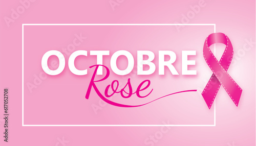 Octobre rose français – Lutte contre le cancer du sein - V2