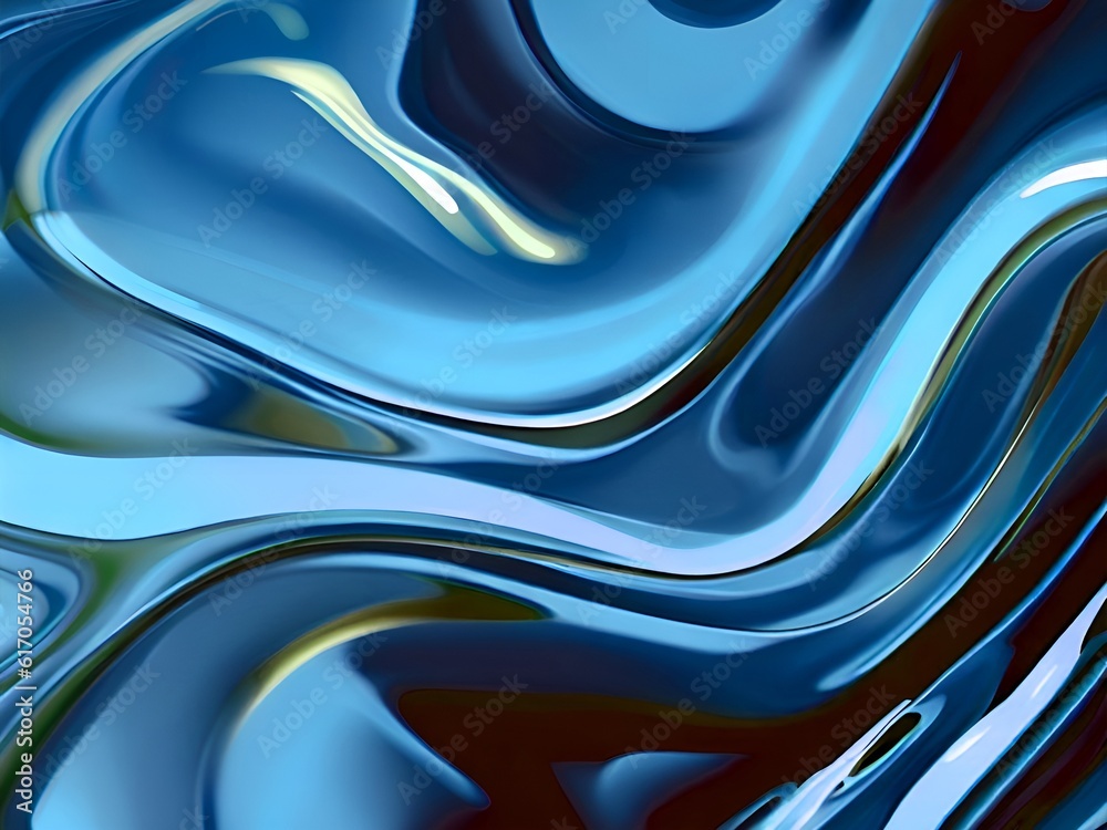 abstract liquify wavy shiny blue background. abstract liquify wavy shiny blue background.
