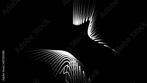 Groups of explosions and bursts of energy. Scattering galaxies, universes and stars. Gravitation curves of trajectories. Sea of information. Net point forms space power fabric. Light receding surface