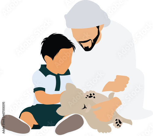 father and son