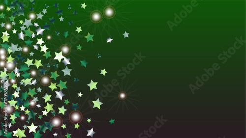 Realistic Background with Confetti of Glitter Star Particles. Sparkle Lights Texture. Celebration pattern. Light Spots. Star Dust. Christmass Design. Explosion of Confetti. Design for Advertisement.