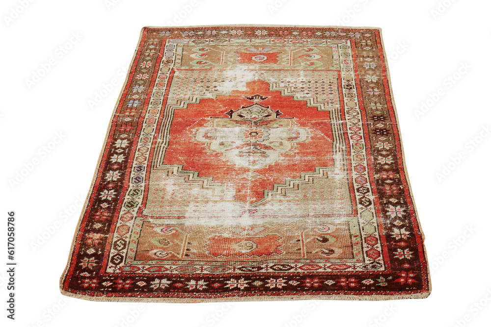 hand-woven, decorative wool Turkish carpet hand-woven, decorative wool Turkish carpet