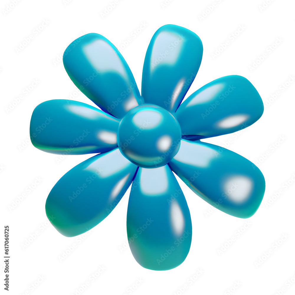 Glossy bubbly surreal 3D flower isolated. Psychedelic colourful element for your business and brand. Trippy trendy fantasy floral illustration. Glass vivid colours. Modern artificial image. Glossy bubbly surreal 3D flower isolated. Psychedelic colourful element for your business and brand. Trippy trendy fantasy floral illustration. Glass vivid colours. Modern artificial image.
