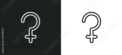 ceres line icon in white and black colors. ceres flat vector icon from ceres collection for web, mobile apps and ui.