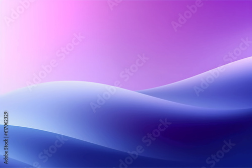 Abstract background with purple and blue blurred gradients. AI generative