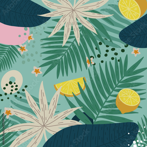 Nature wallpapers with plants, colorful leaves, ornamental plants and flowers