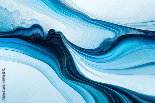 abstract blue background generated by AI