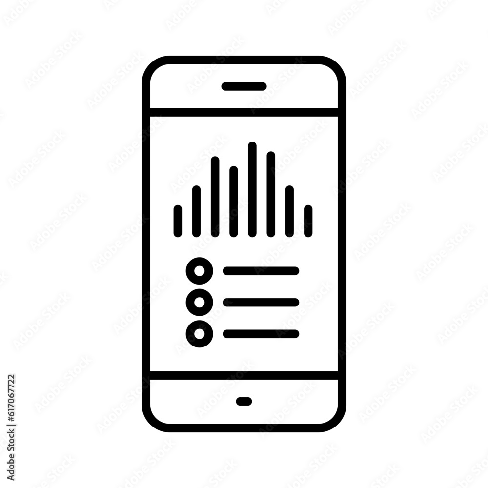 Mobile phone icon. App icon. Mobile phone icon. App icon.