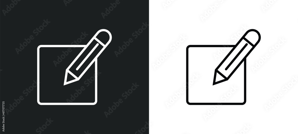 compose line icon in white and black colors. compose flat vector icon from compose collection for web, mobile apps and ui. compose line icon in white and black colors. compose flat vector icon from compose collection for web, mobile apps and ui.