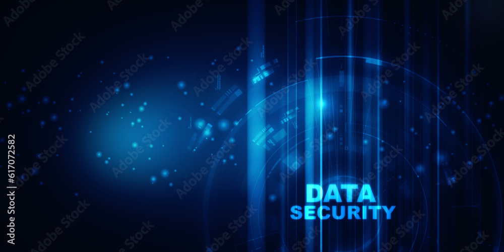 2d illustration abstract data security 2d illustration abstract data security