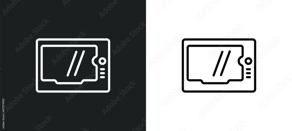 intercom line icon in white and black colors. intercom flat vector icon from intercom collection for web, mobile apps and ui. intercom line icon in white and black colors. intercom flat vector icon from intercom collection for web, mobile apps and ui.