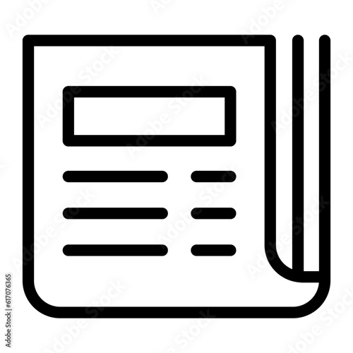 Newspaper icon