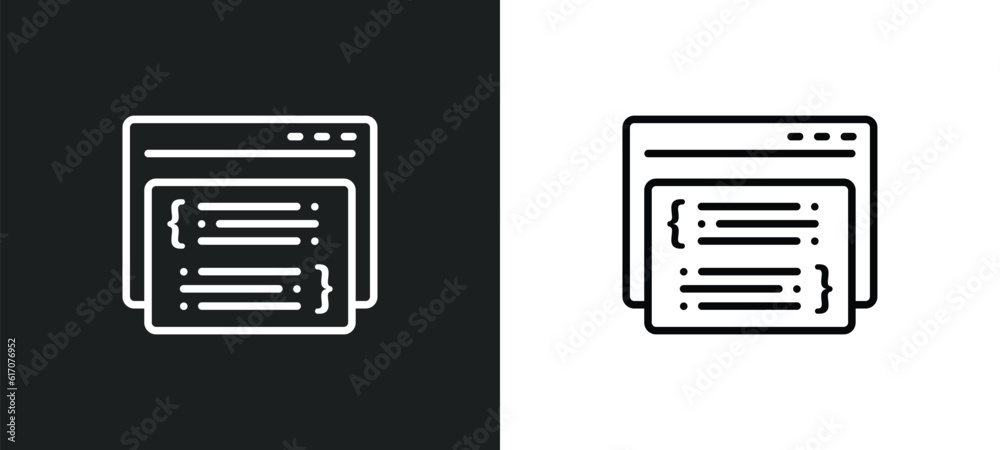page line icon in white and black colors. page flat vector icon from page collection for web, mobile apps and ui. page line icon in white and black colors. page flat vector icon from page collection for web, mobile apps and ui.