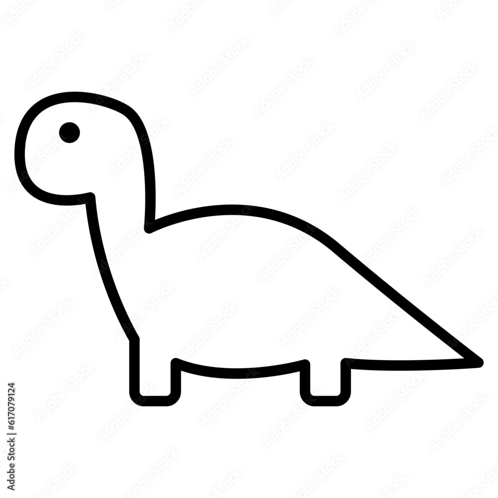 Toy dinosaur icon Toy dinosaur icon