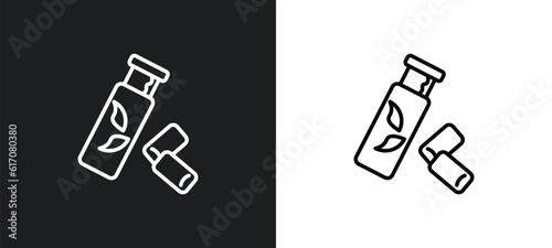 gum line icon in white and black colors. gum flat vector icon from gum collection for web, mobile apps and ui.