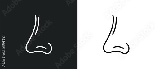 male e of a line icon in white and black colors. male e of a flat vector icon from male e of a collection for web, mobile apps and ui.