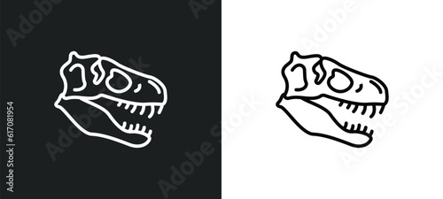 diaur line icon in white and black colors. diaur flat vector icon from diaur collection for web, mobile apps and ui.