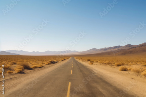 The Empty Path: Seeking Serenity in the Desert. Generative AI