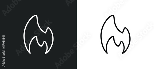 gas line icon in white and black colors. gas flat vector icon from gas collection for web, mobile apps and ui.
