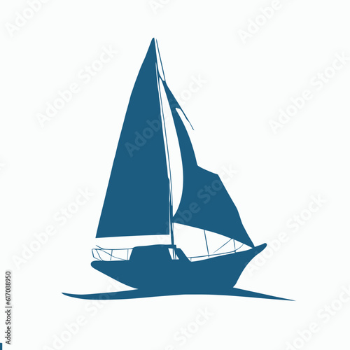 	Boat Vector Silhouette, Boat Vector