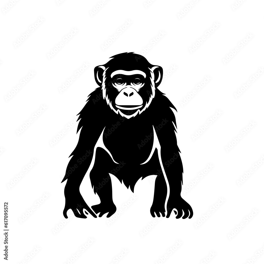 monkey silhouette illustration monkey silhouette illustration