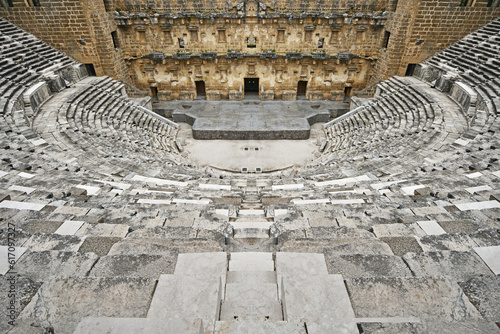 Fotobehang roman amphitheatre asphendos