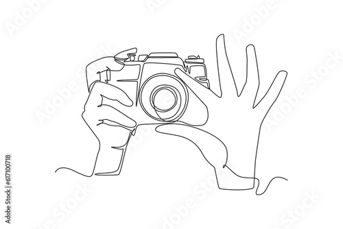 Continuous one line drawing 15th August India Happy Independence Day concept. Single line draw design vector graphic illustration.