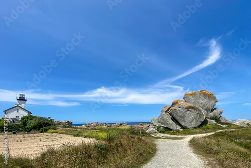 Phare de Pontusval Bretagne photo