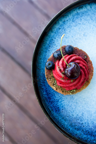 Dessert à l'assiette