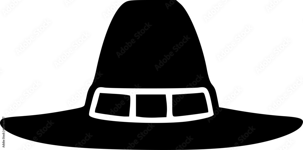 halloween witch hat line icon, outline and filled vector sign, linear sign, symbol, vector, art halloween witch hat line icon, outline and filled vector sign, linear sign, symbol, vector, art