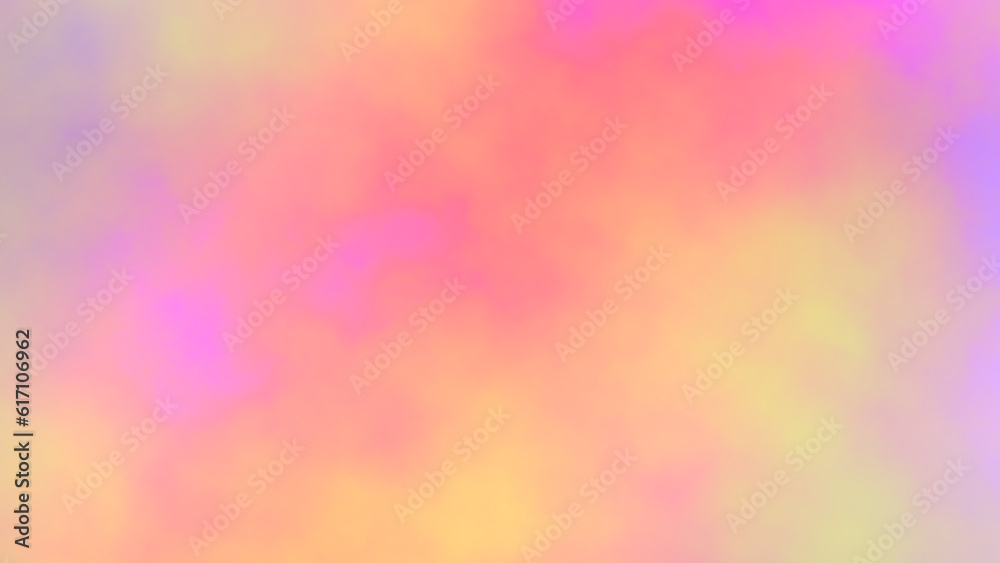 Colored cloud texture. Magenta pink pastel yellow faded orange lilac gradient background. Cotton candy colors backdrop for poster, web header, banner, cover design. Smooth transition. Ethereal fantasy Colored cloud texture. Magenta pink pastel yellow faded orange lilac gradient background. Cotton candy colors backdrop for poster, web header, banner, cover design. Smooth transition. Ethereal fantasy