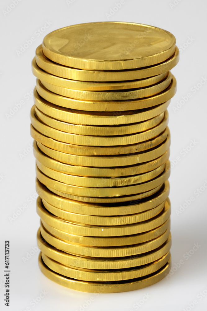 stack of golden coins Generative AI stack of golden coins Generative AI